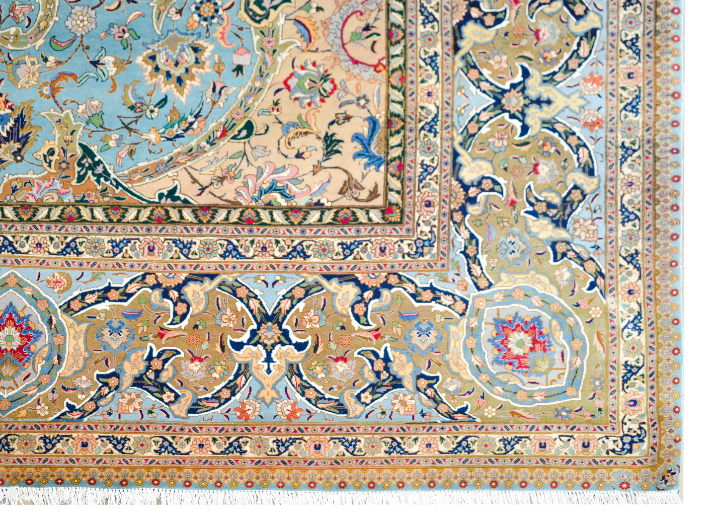 Vintage Persian Tabriz Rug For Sale