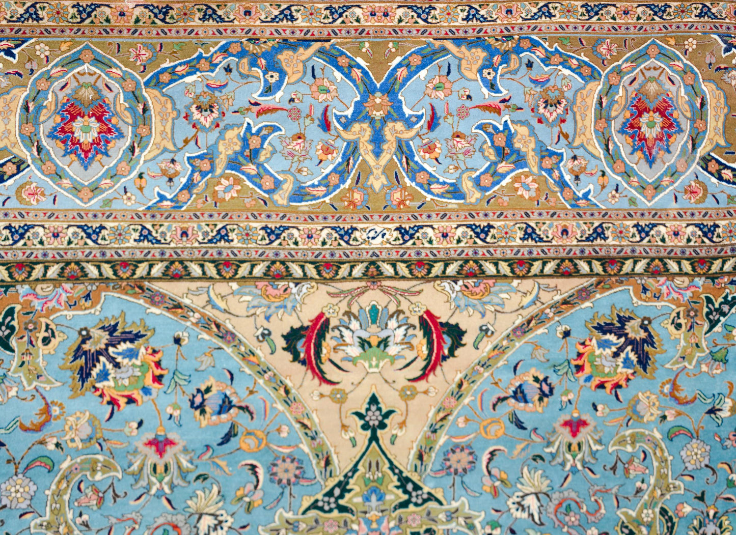 Vintage Persian Tabriz Rug For Sale