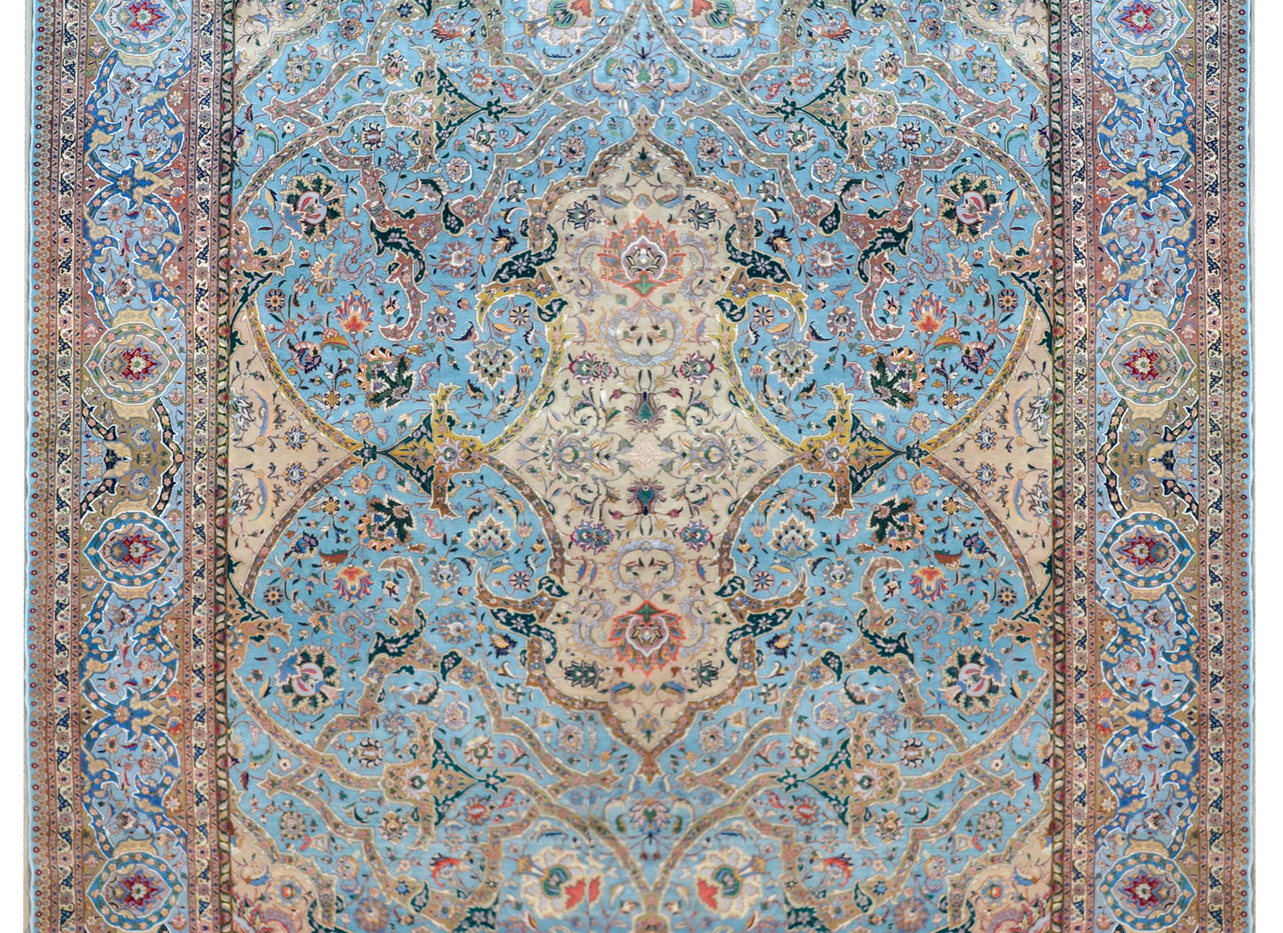 Vintage Persian Tabriz Rug For Sale