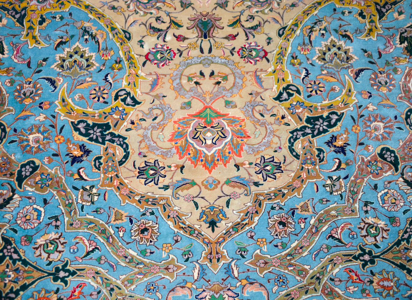 Vintage Persian Tabriz Rug For Sale
