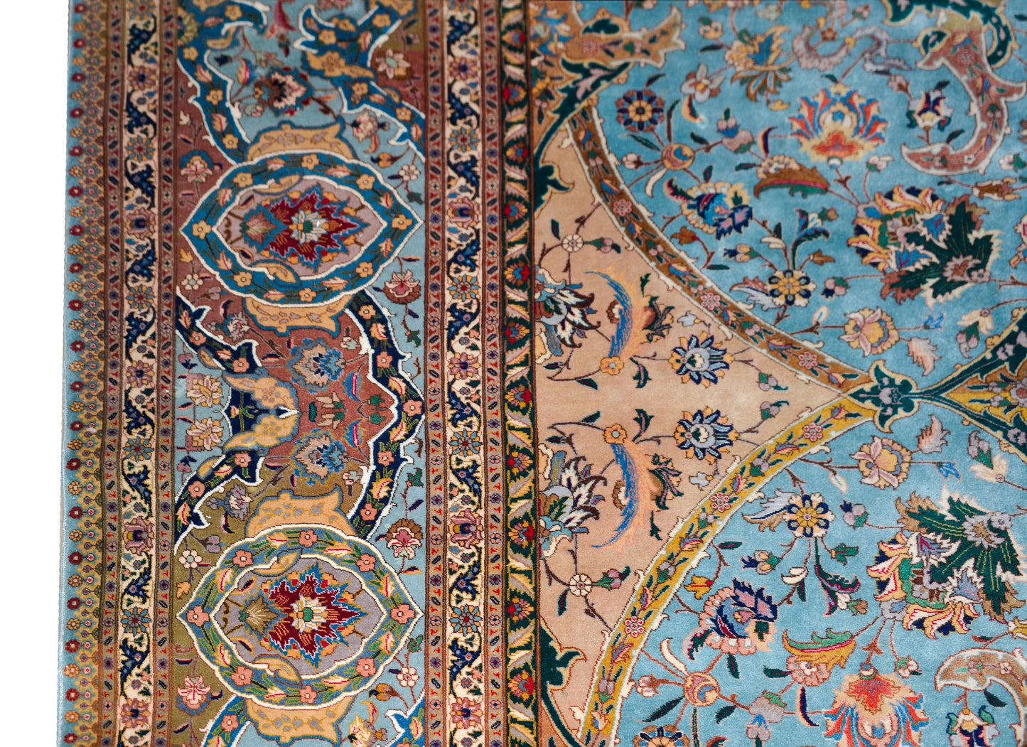 Vintage Persian Tabriz Rug For Sale