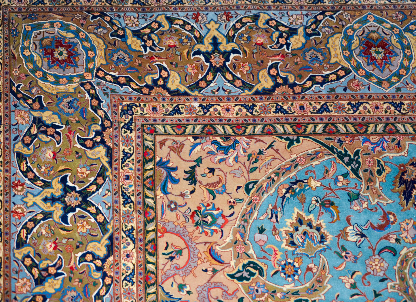 Vintage Persian Tabriz Rug For Sale