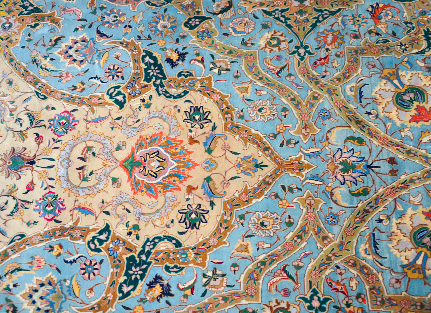 Vintage Persian Tabriz Rug For Sale