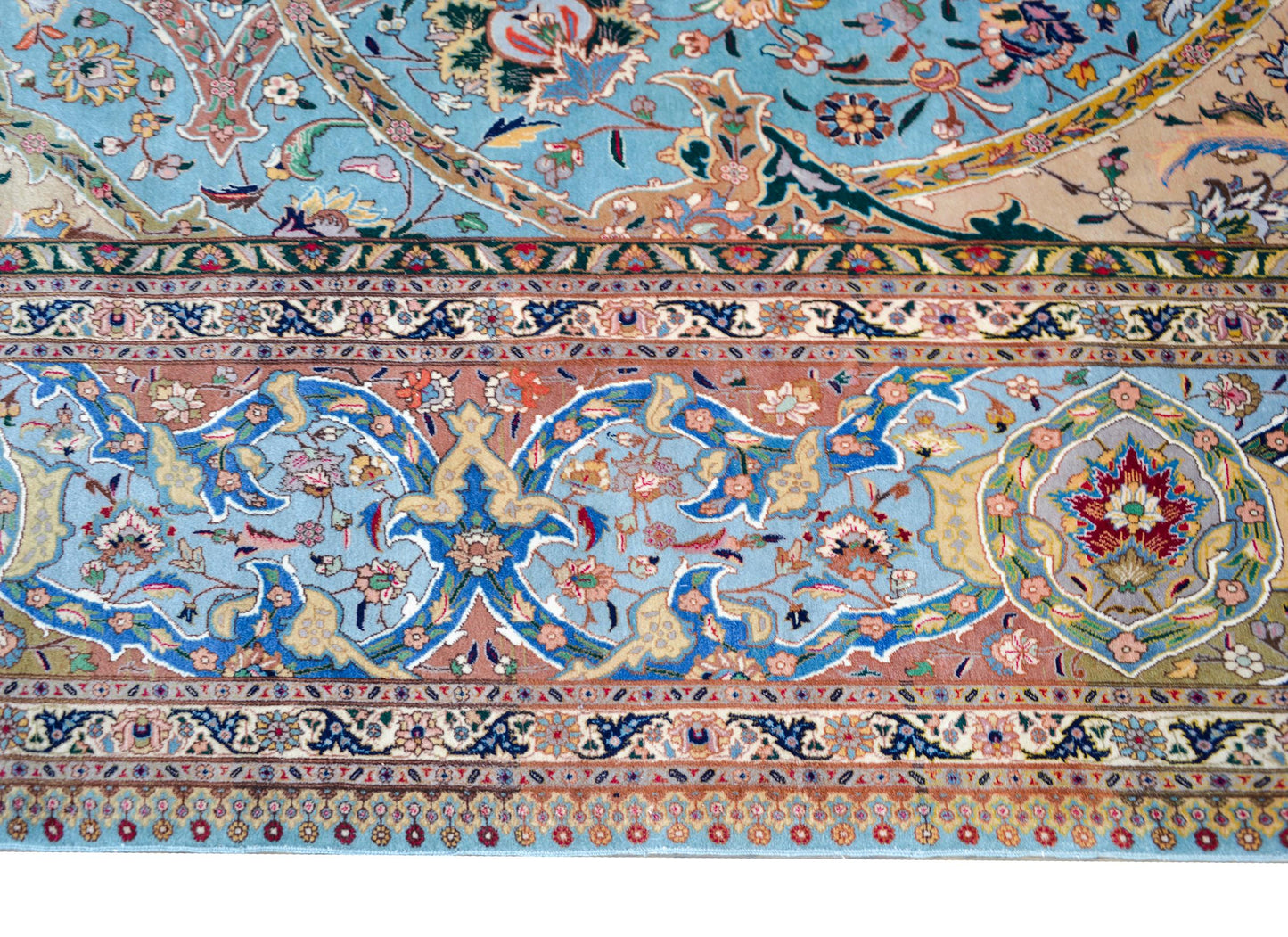 Vintage Persian Tabriz Rug For Sale