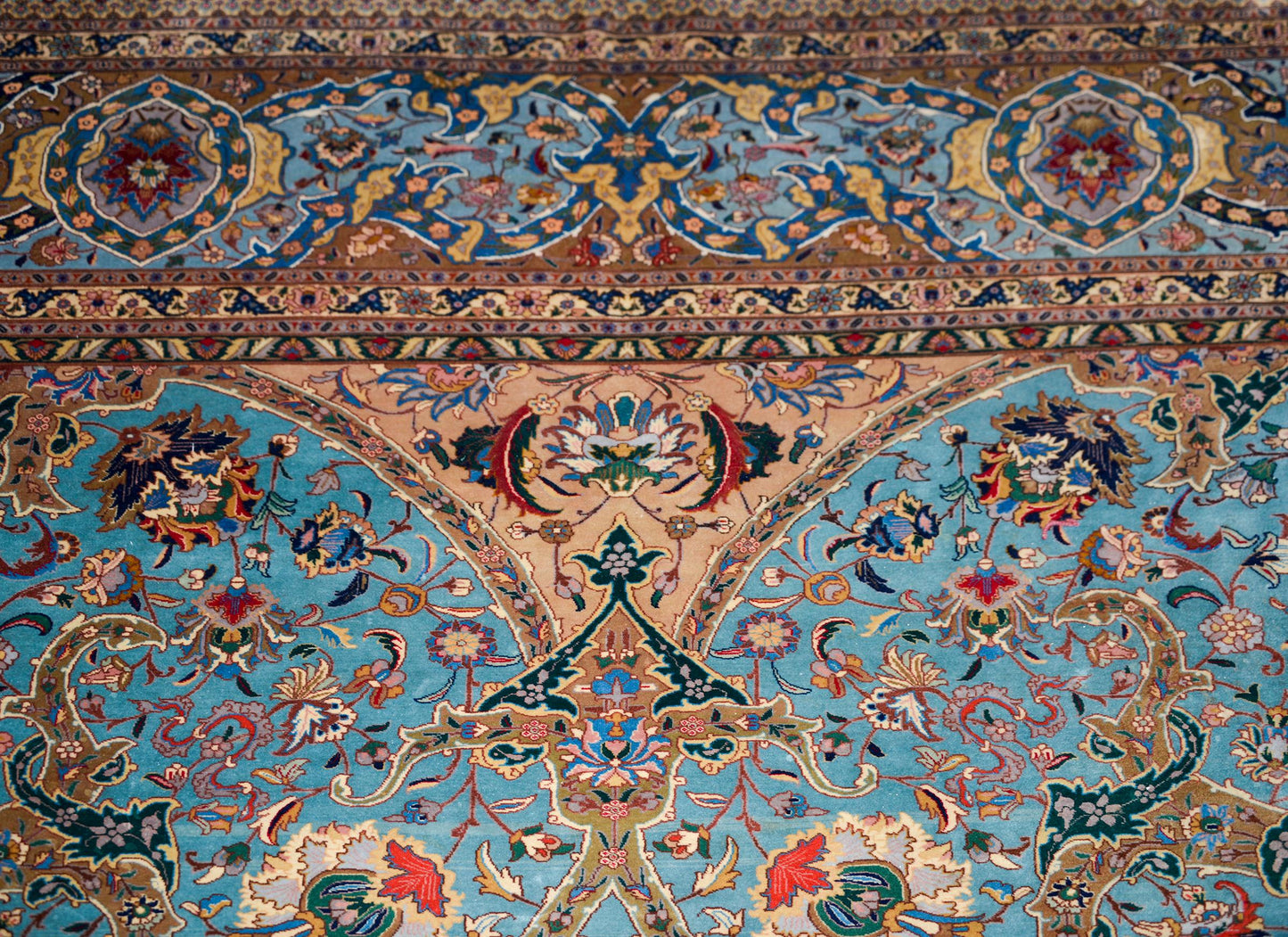 Vintage Persian Tabriz Rug For Sale