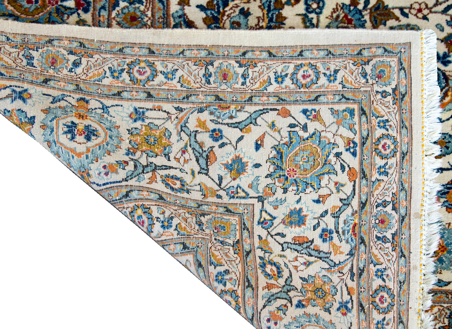 Vintage Persian Kashan Rug For Sale