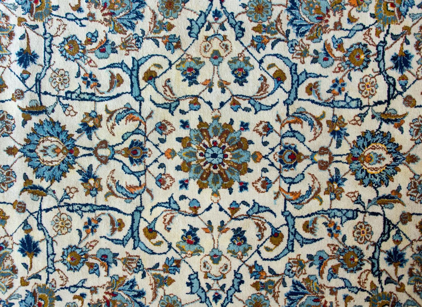 Vintage Persian Kashan Rug For Sale