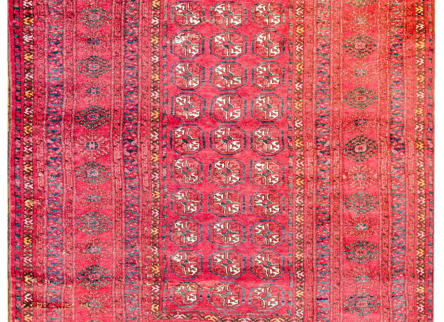 Gorgeous Mid-20th Century Turkmen Rug For Sale