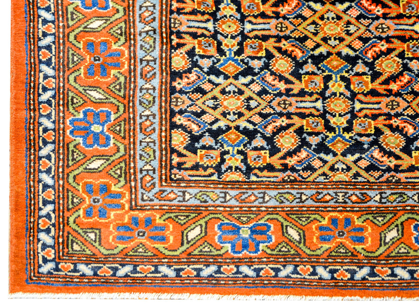 Antique East Turkistan Herati Rug For Sale