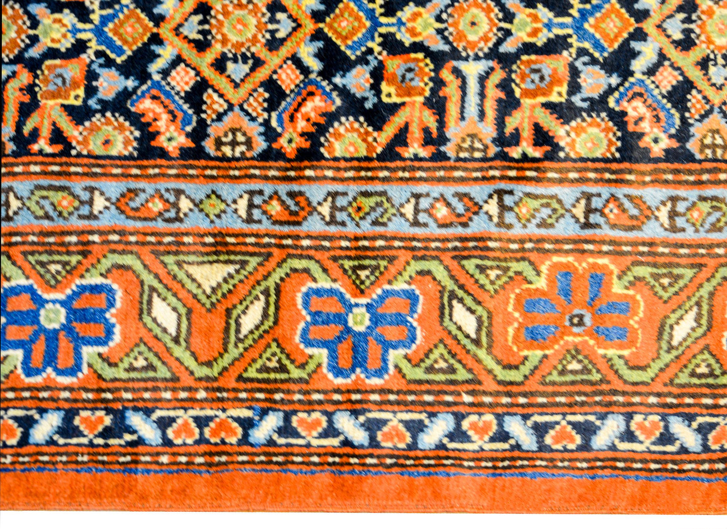 Antique East Turkistan Herati Rug For Sale
