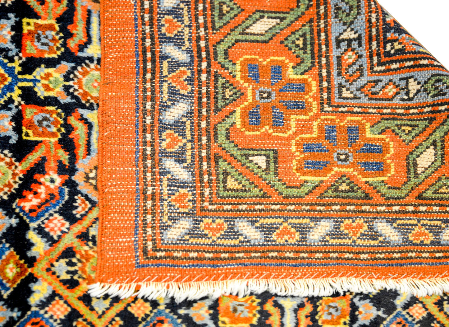 Antique East Turkistan Herati Rug For Sale