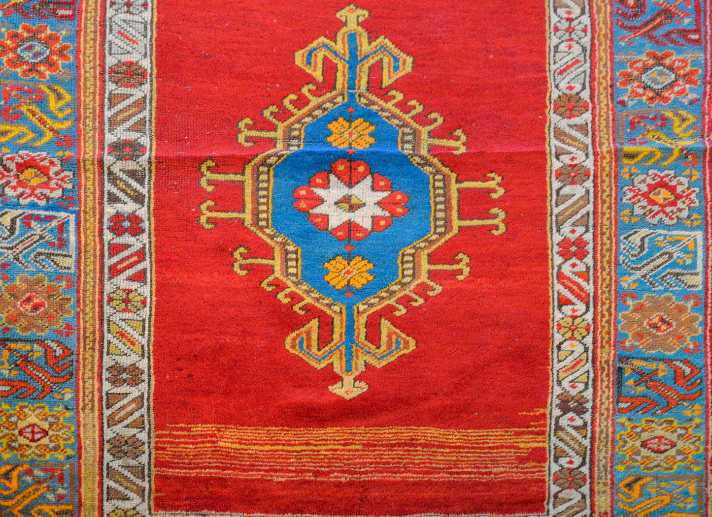 Amazing Early 20th Century Konya Runner For Sale