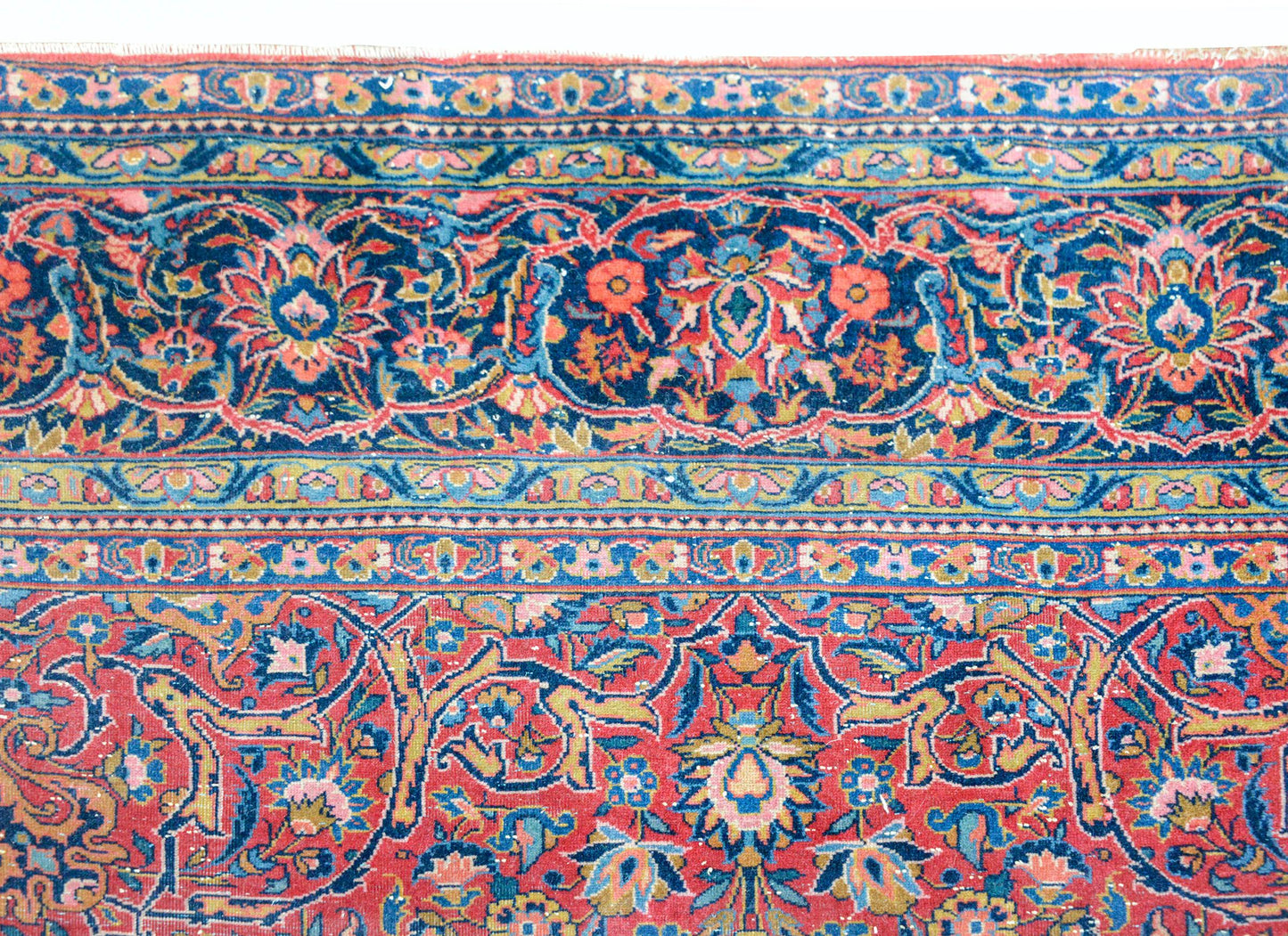Early 20th Century Persian Kashan Rug For Sale