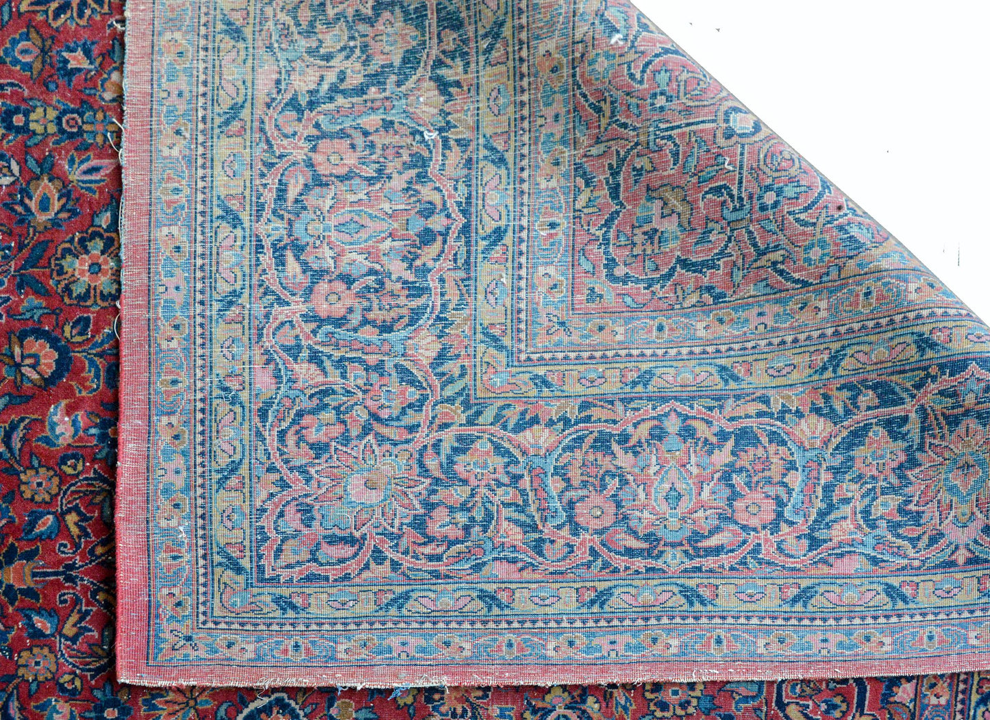 Early 20th Century Persian Kashan Rug For Sale