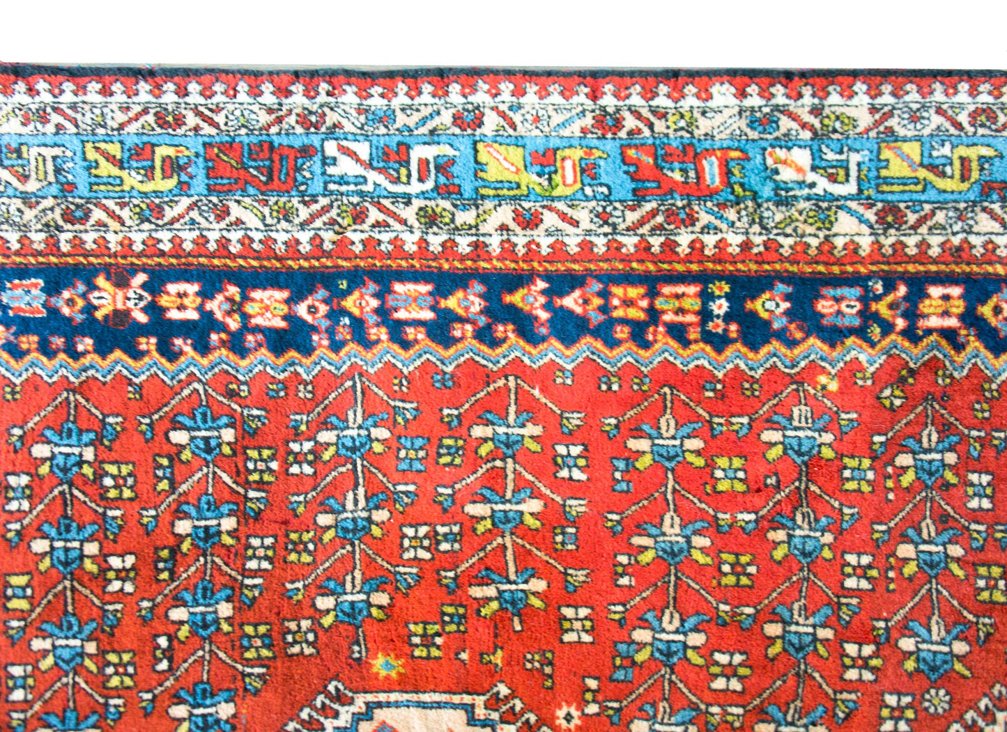 Vintage Yallameh Rug For Sale