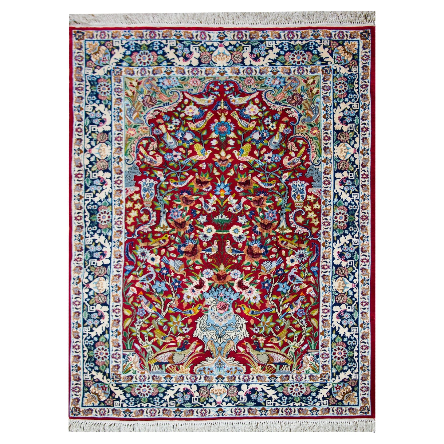 Vintage Isfahan Rug For Sale