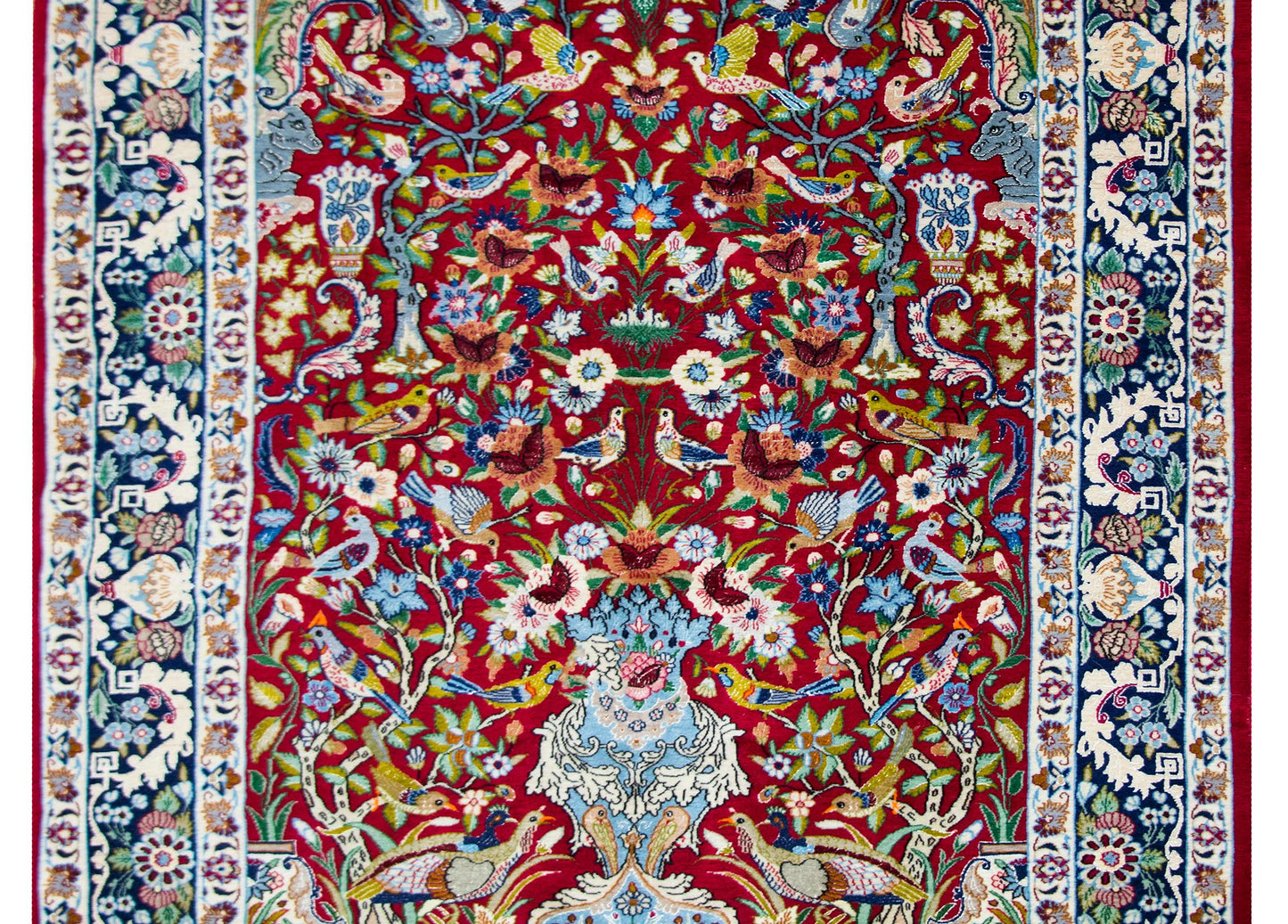 Vintage Isfahan Rug For Sale