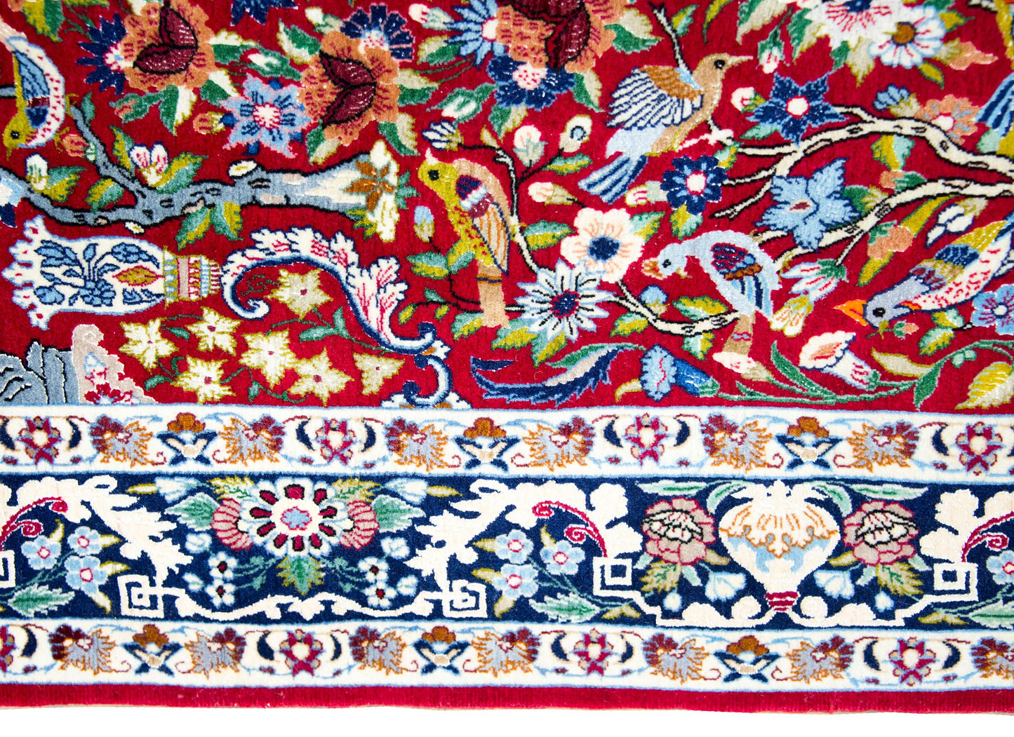 Vintage Isfahan Rug For Sale
