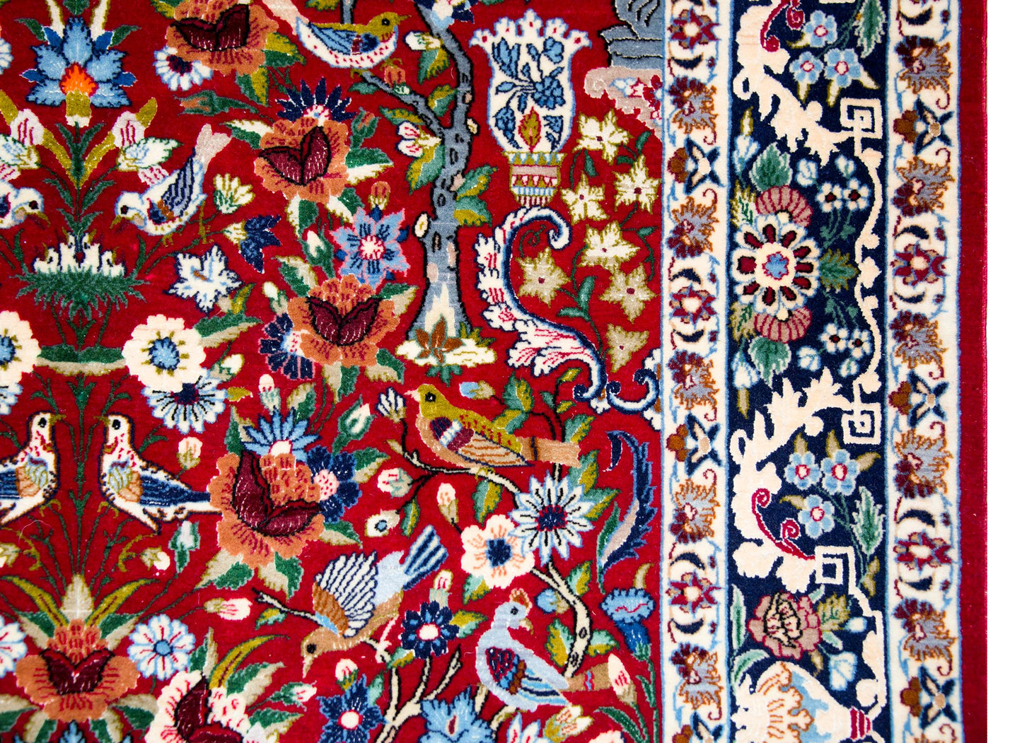 Vintage Isfahan Rug For Sale