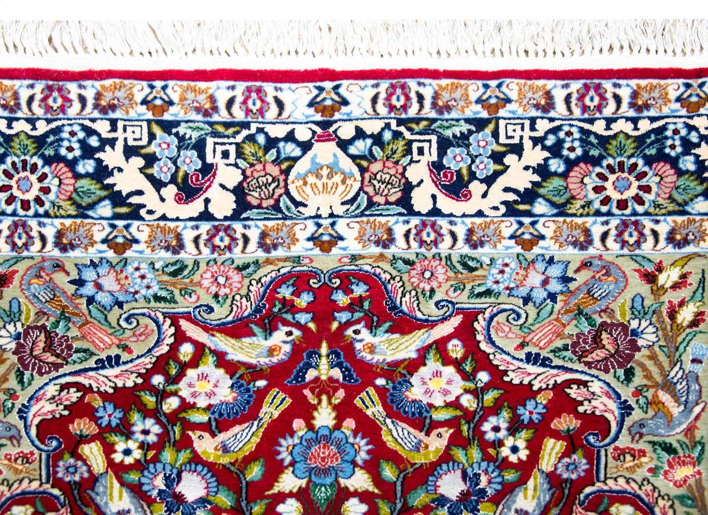 Vintage Isfahan Rug For Sale