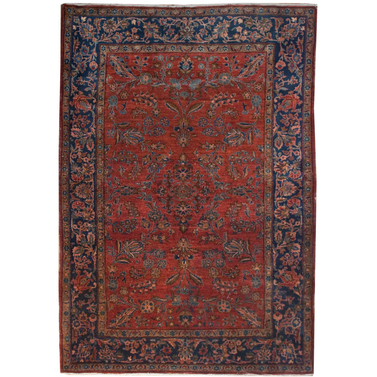 Early 20th Century Kashan Rug For Sale