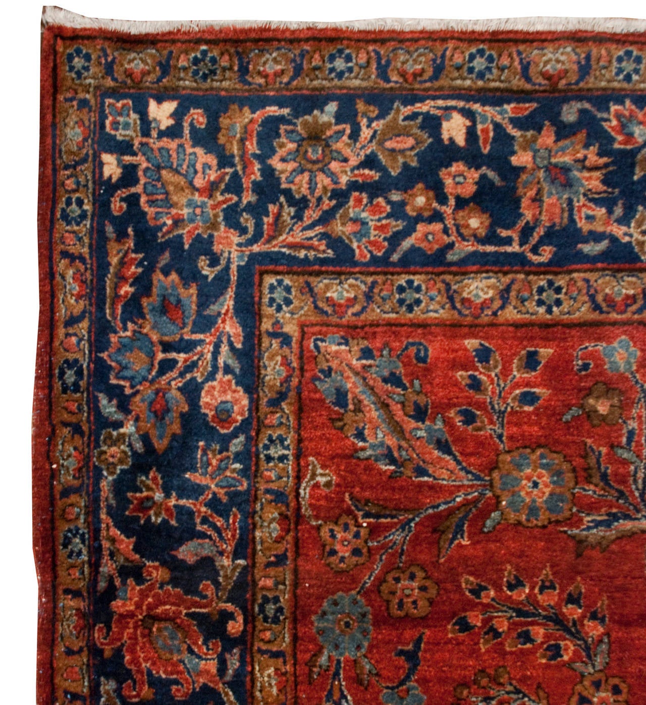 Early 20th Century Kashan Rug For Sale