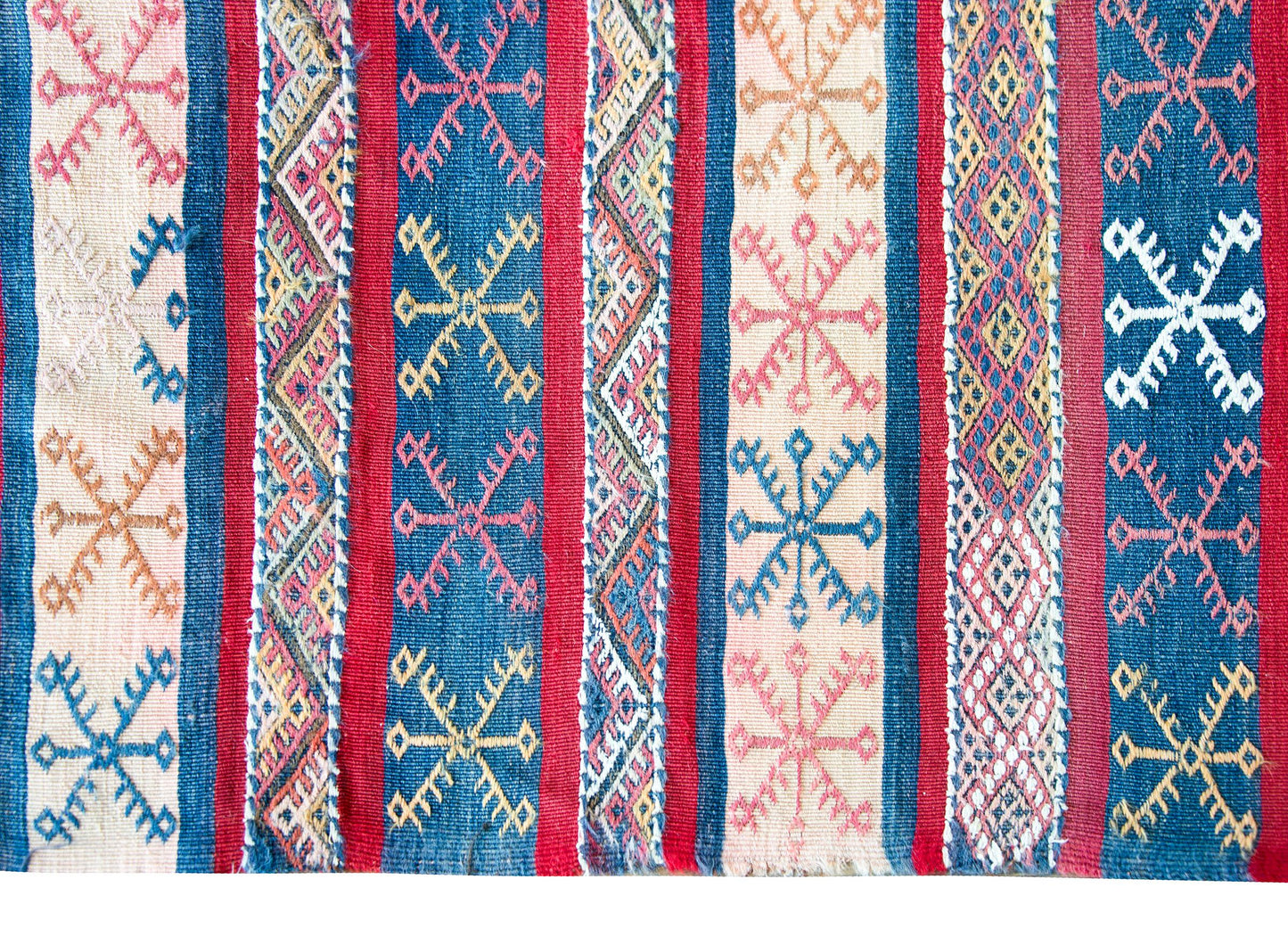 Vintage Moroccan Kilim Rug For Sale