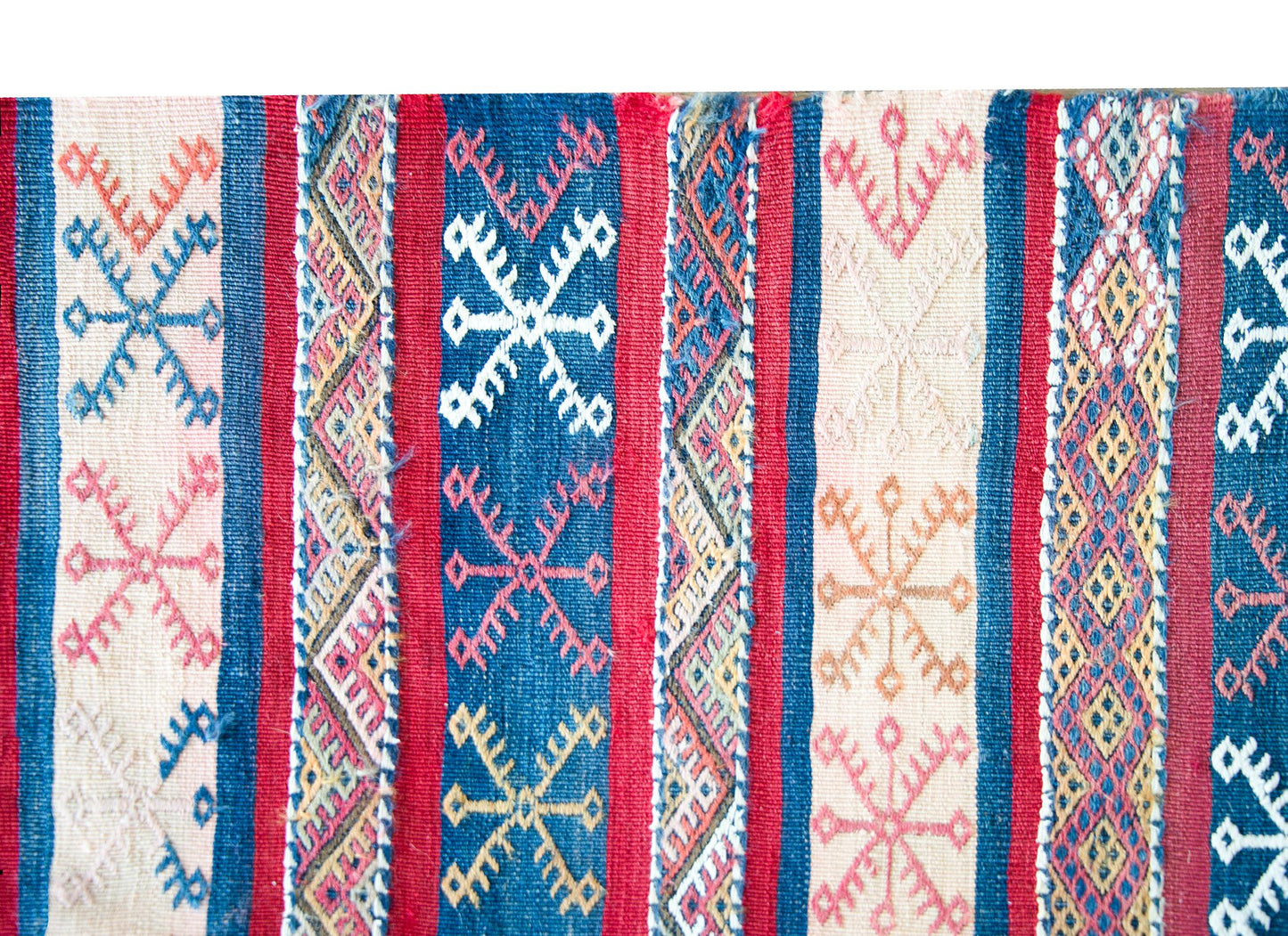 Vintage Moroccan Kilim Rug For Sale