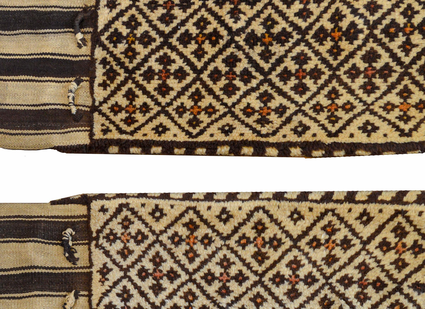 Pair of Early 20th Century Gabbeh Grain Bags For Sale