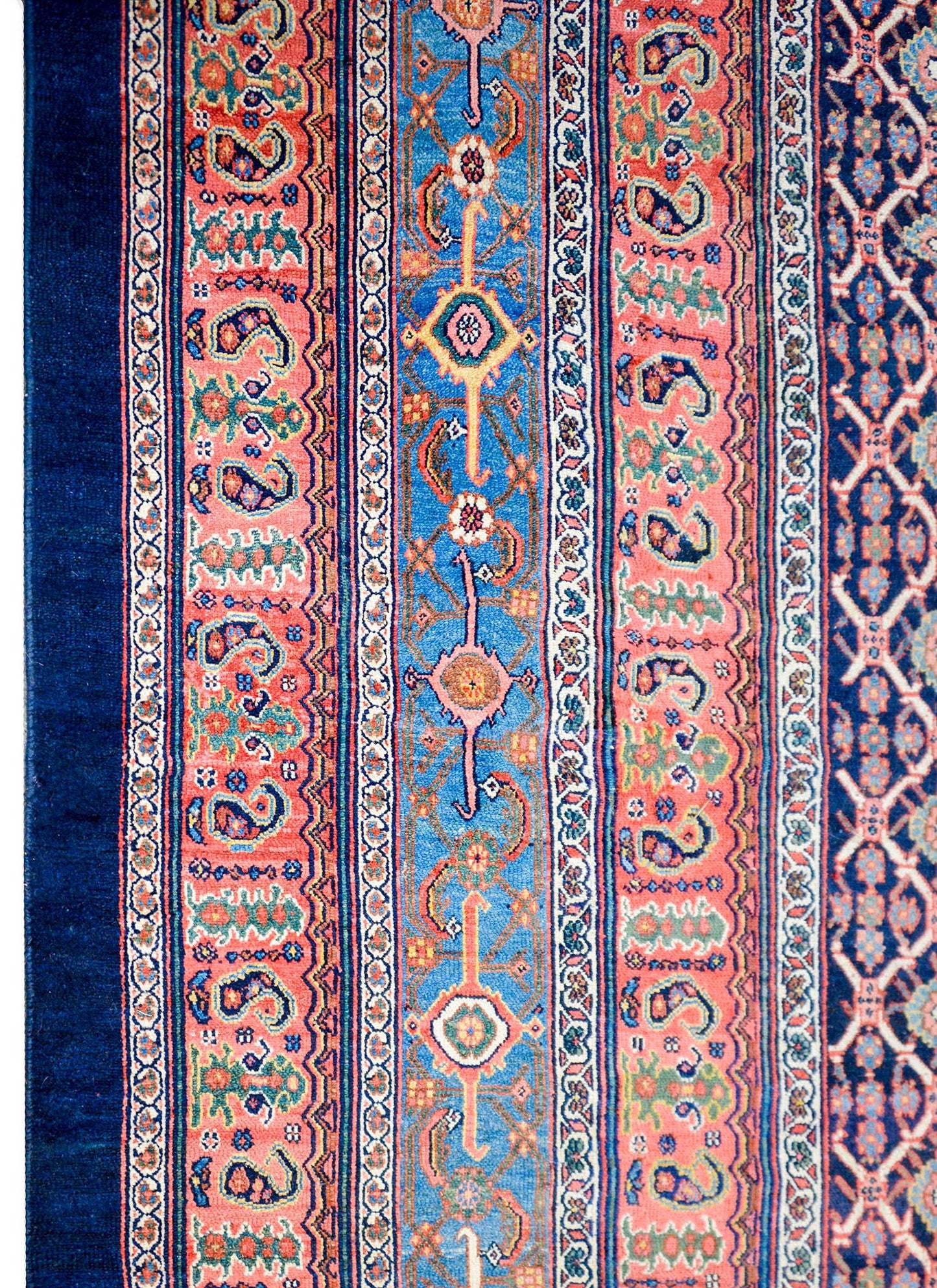 Wonderful Late 19th Century Bibikibad Rug For Sale