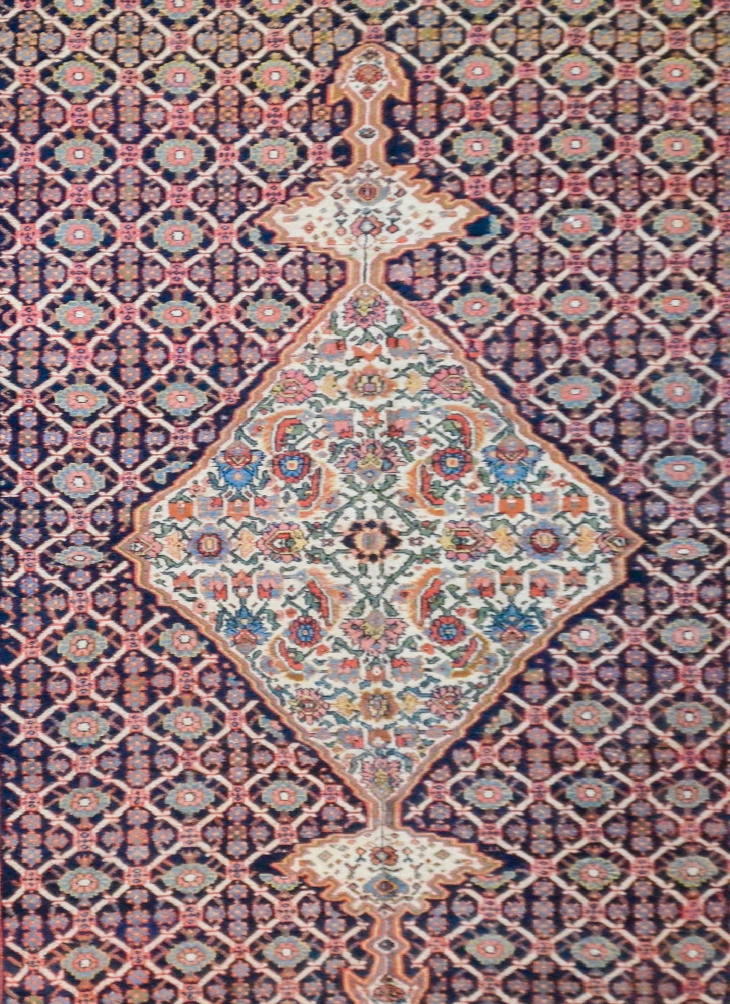 Wonderful Late 19th Century Bibikibad Rug For Sale