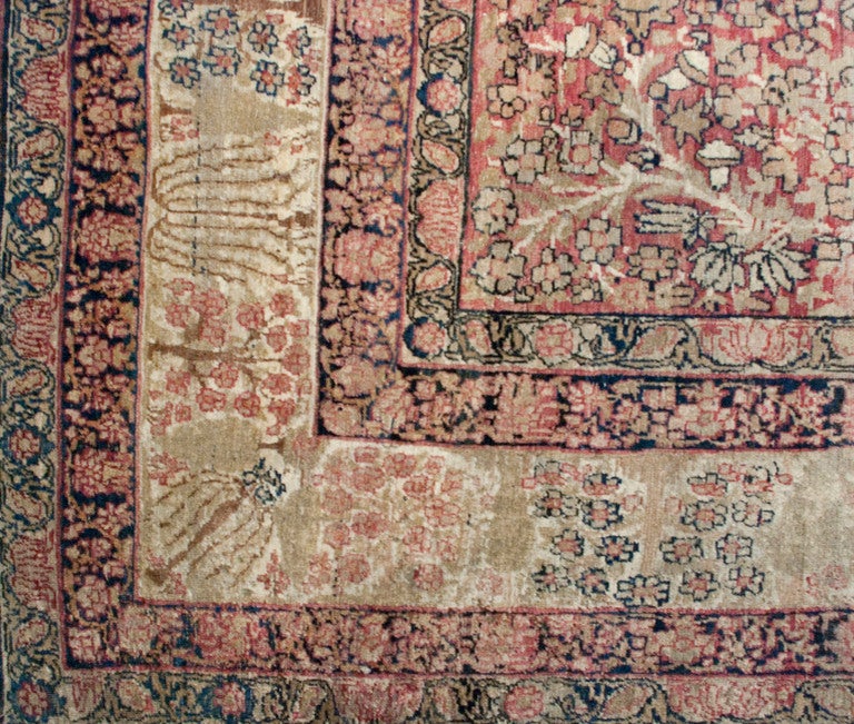 Amazing 19th Century Kermanshah Rug For Sale