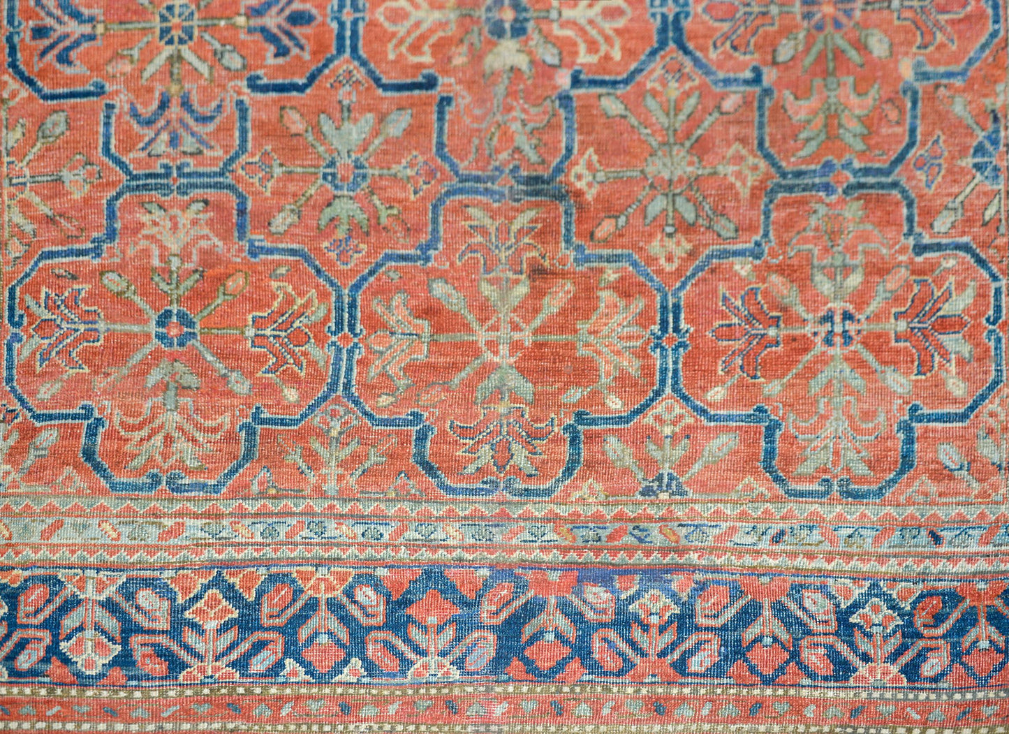19th Century Central Asian Rug For Sale