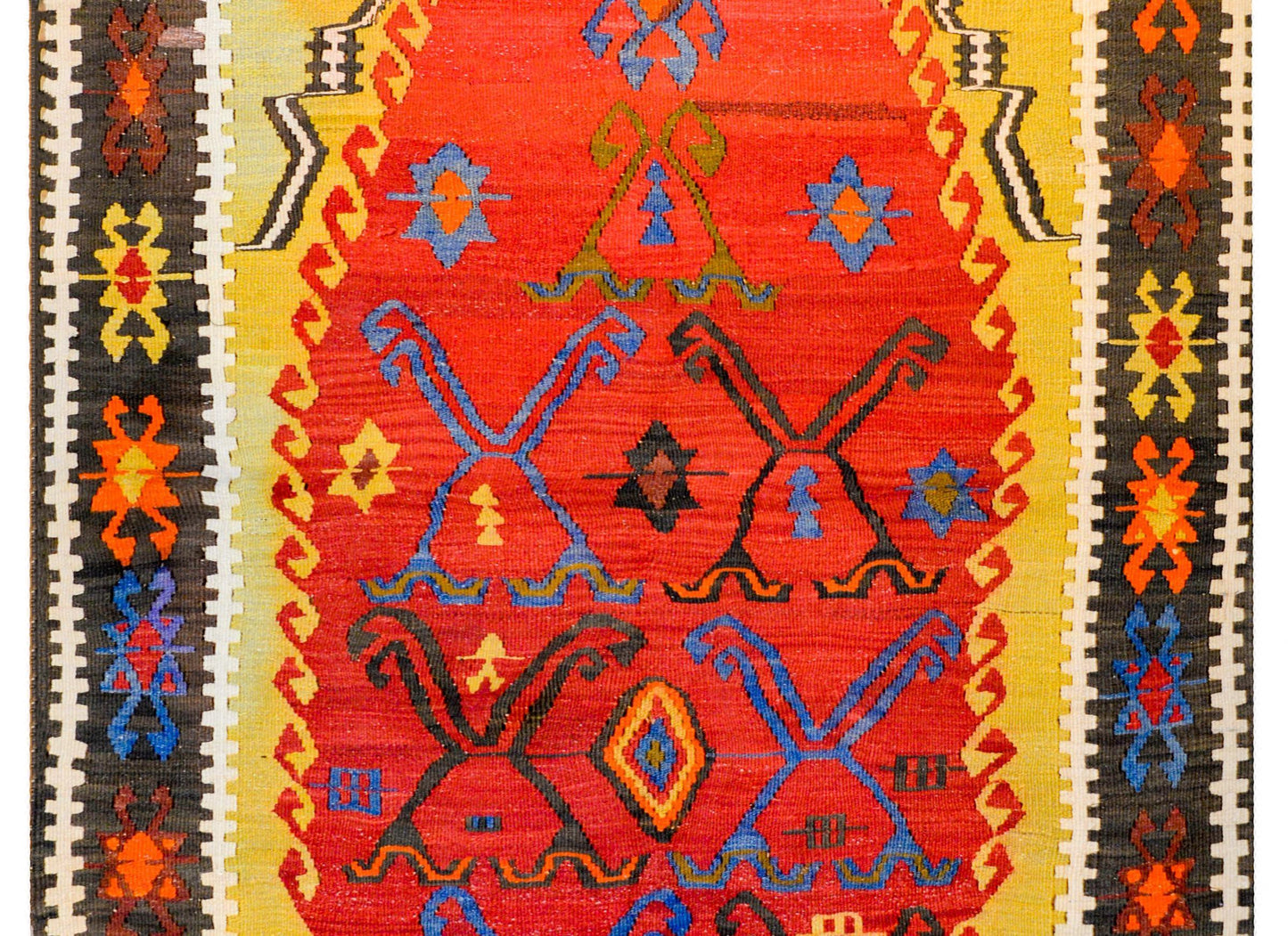 Fantastic Early 20th Century Turkish Kilim Rug For Sale