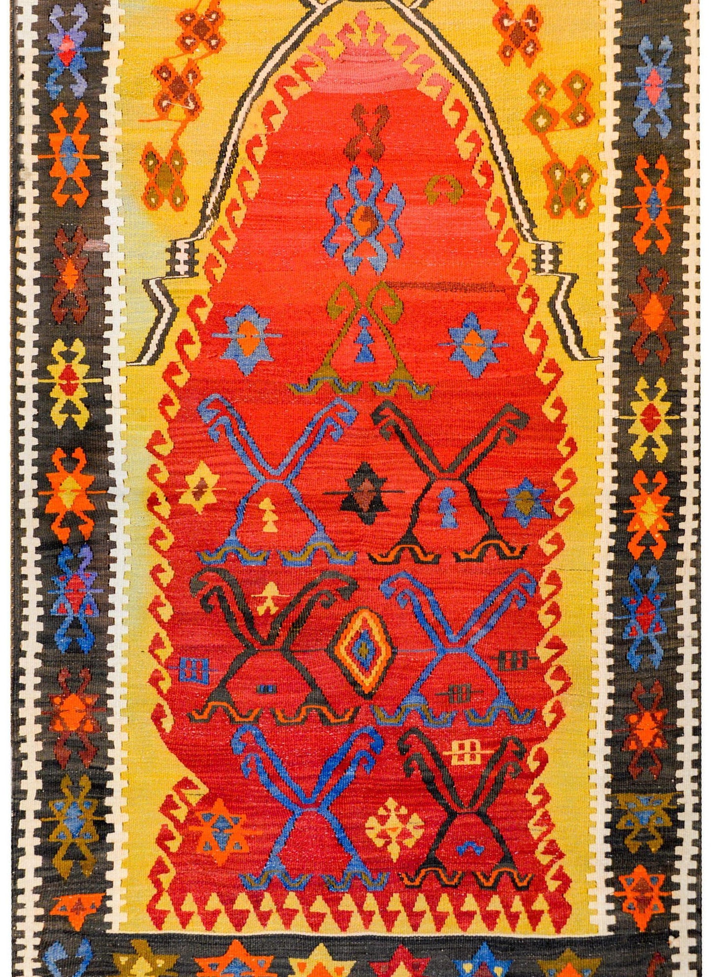 Fantastic Early 20th Century Turkish Kilim Rug For Sale