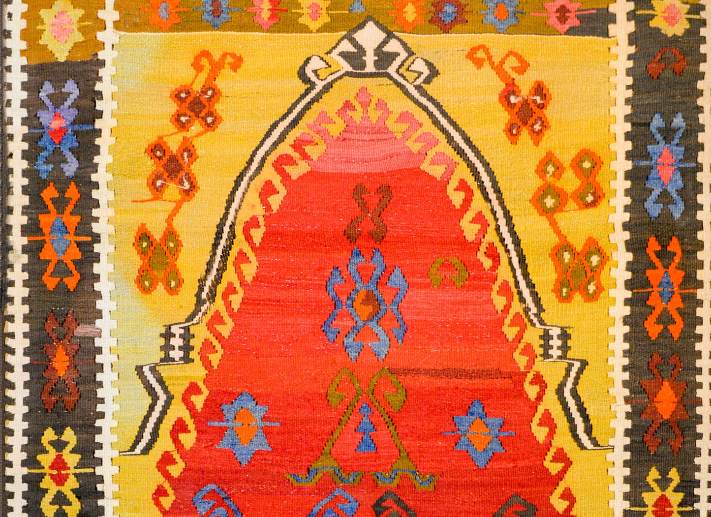 Fantastic Early 20th Century Turkish Kilim Rug For Sale