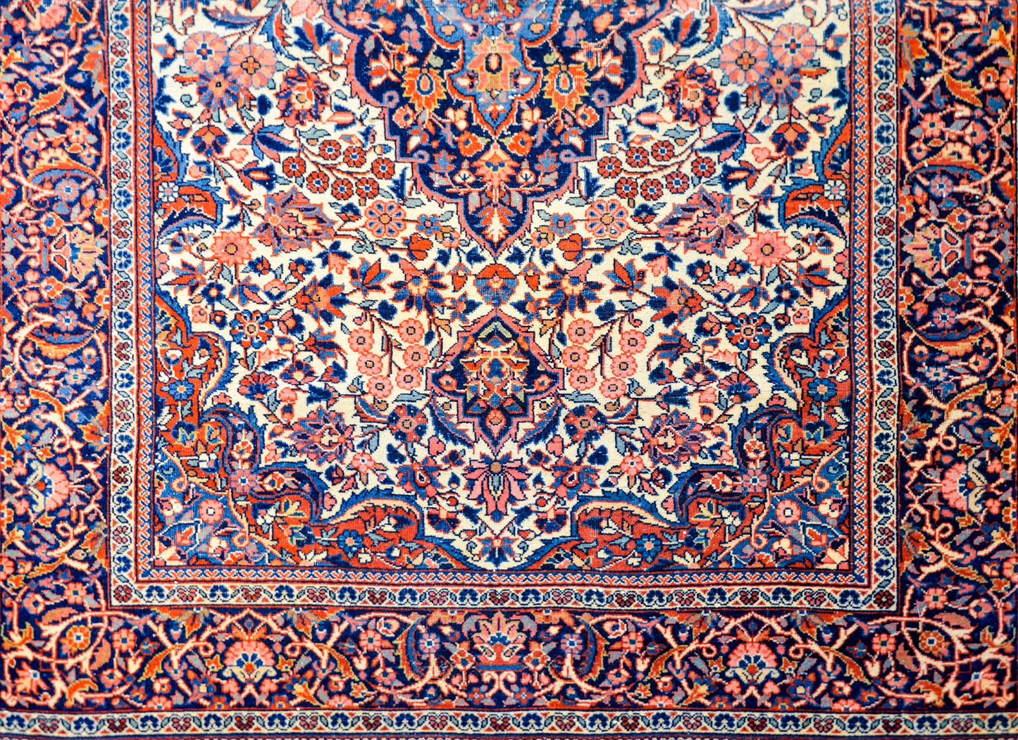 Exceptional Early 20th Century Kashan Rug For Sale