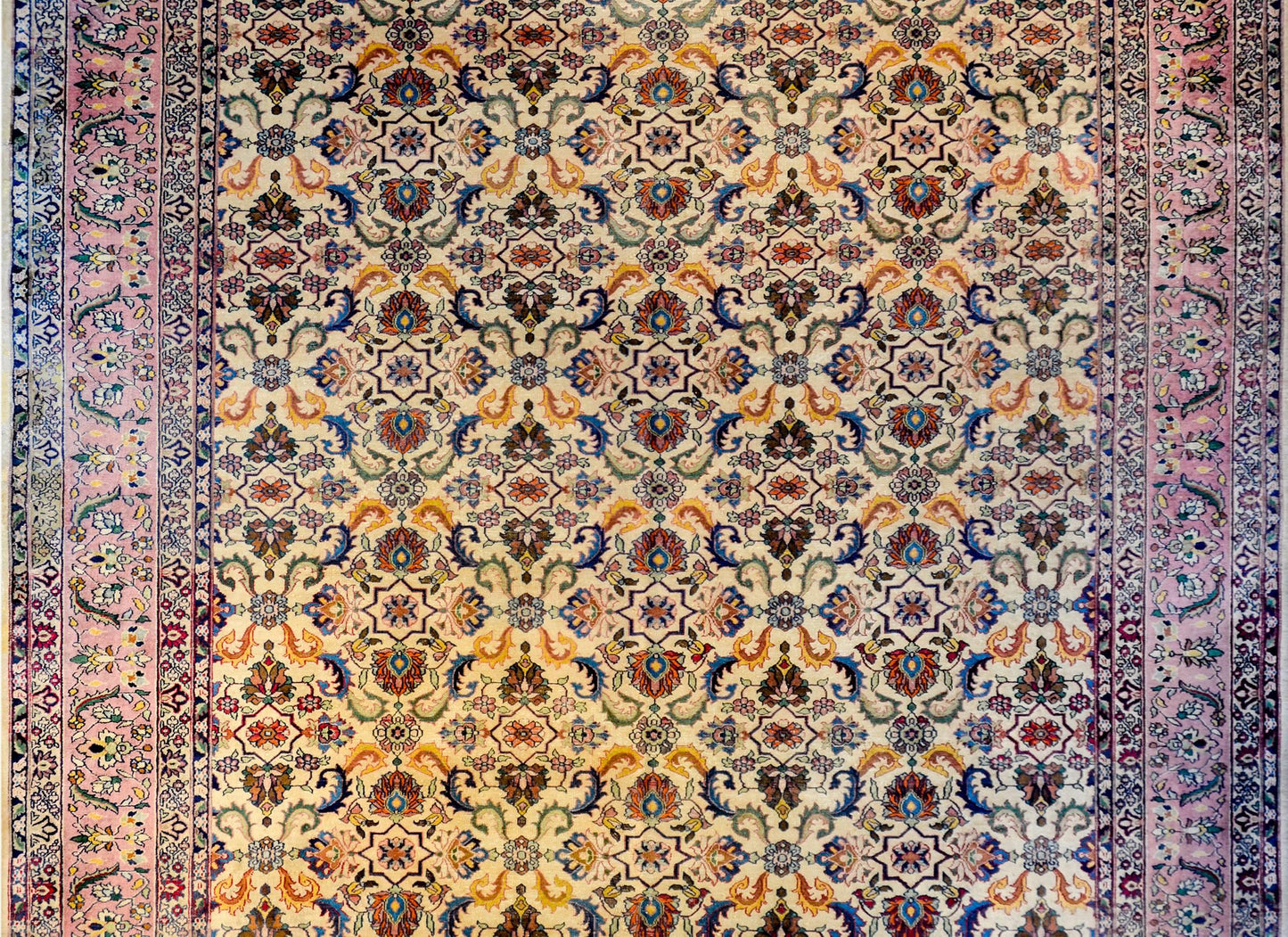 Wonderful Early 20th Century Agra Rug For Sale