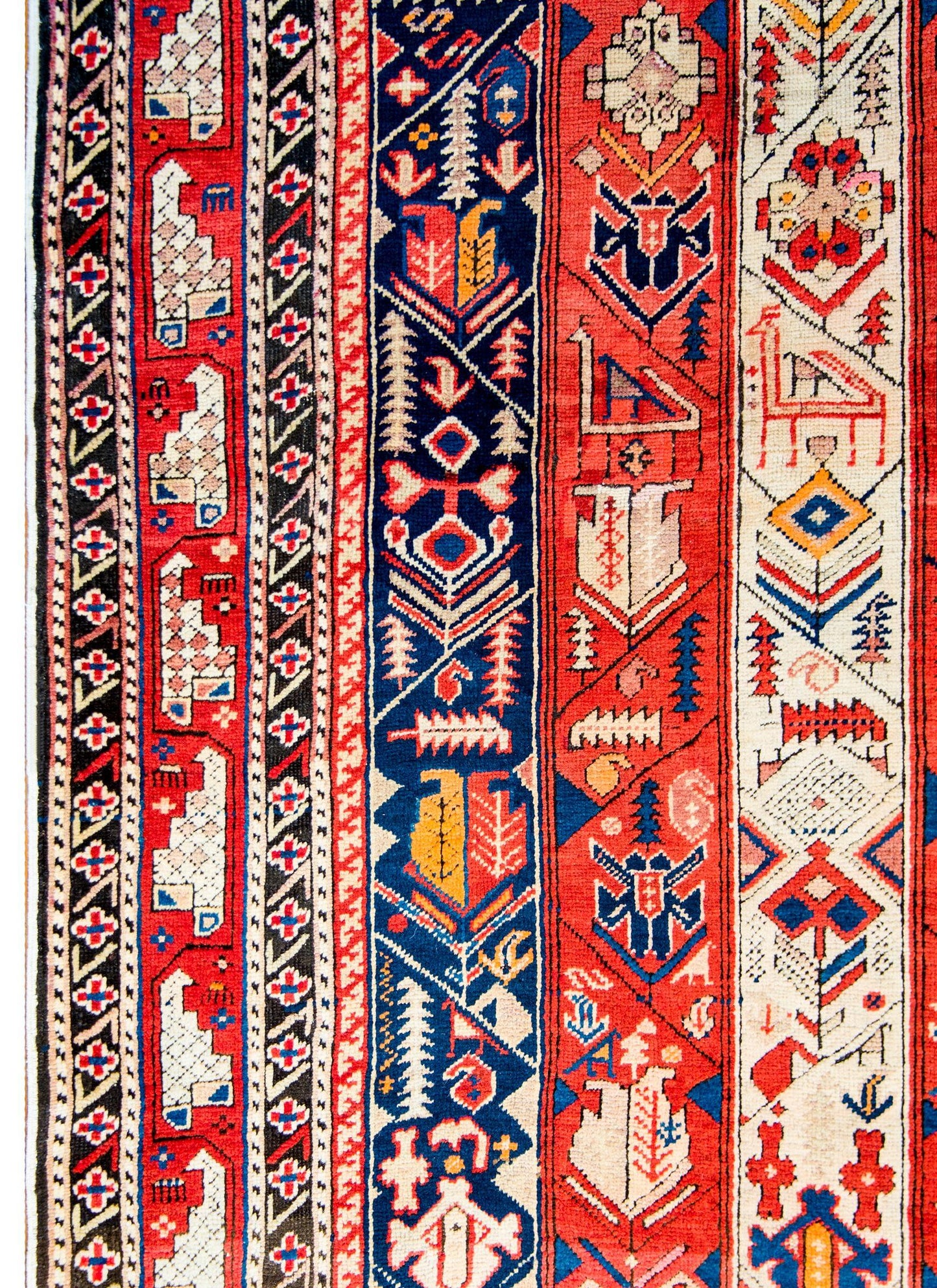 Sweet Early 20th Century Azerbaijani Prayer Rug For Sale