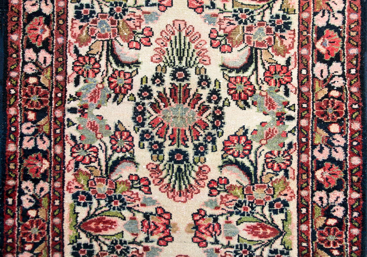 Early 20th Century Persian Dargazin Runner For Sale