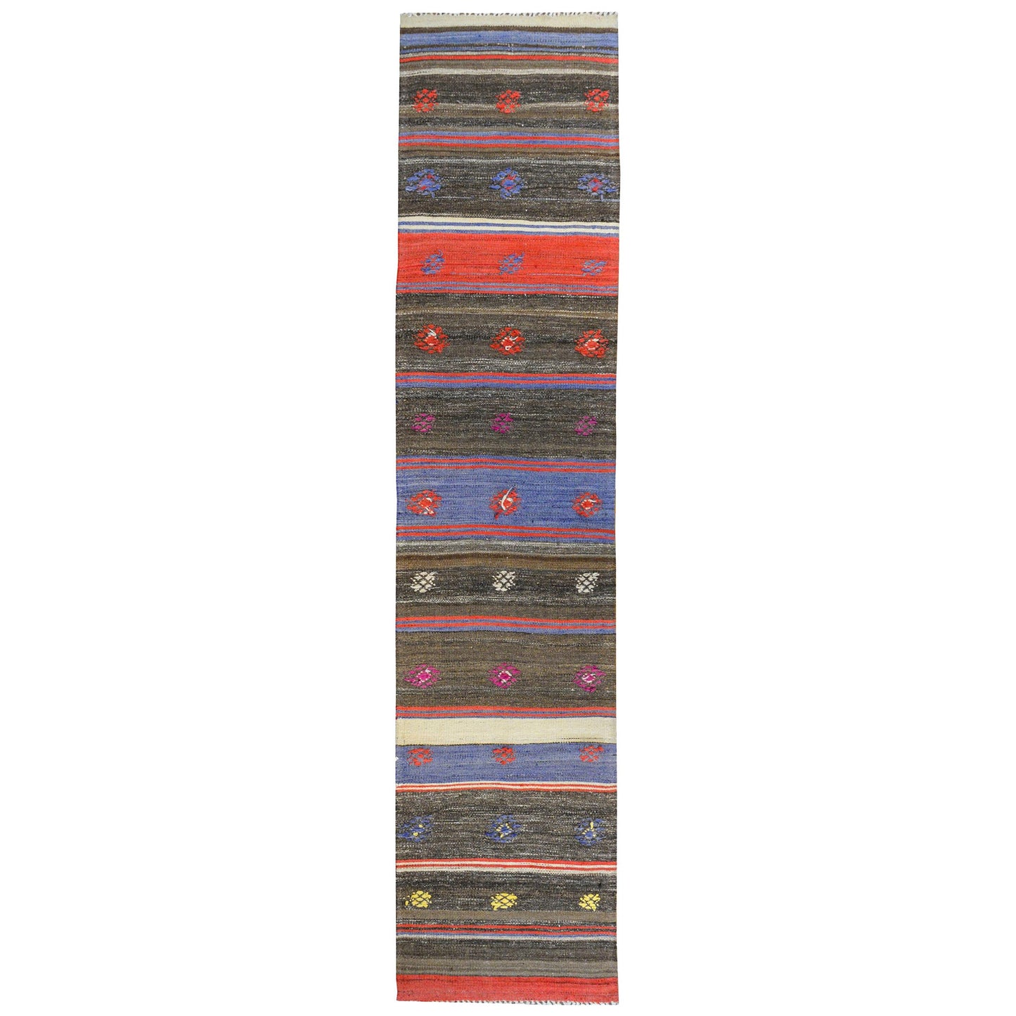 Vintage Konya Kilim Runner For Sale