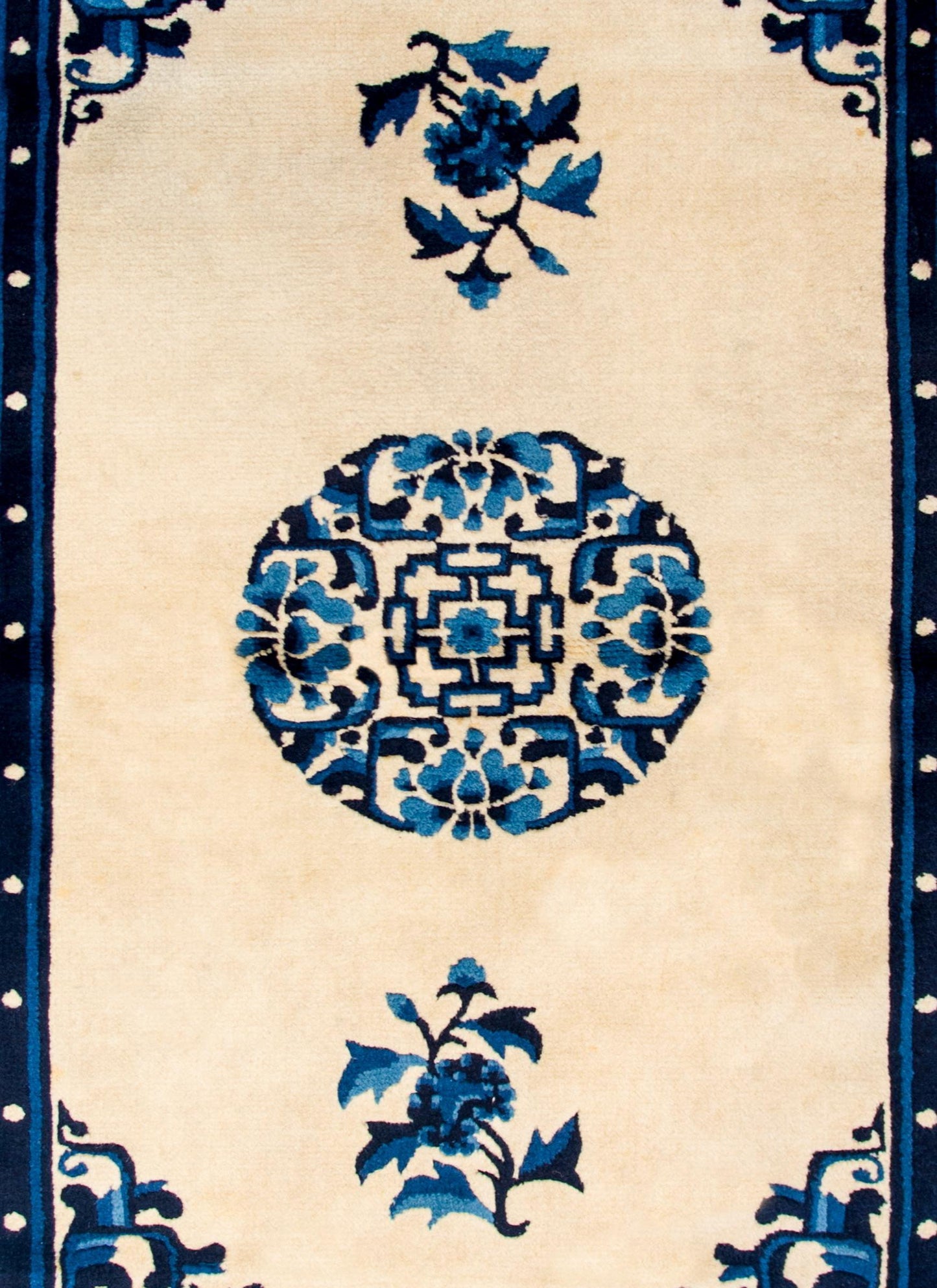 Early 20th Century Chinese Peking Rug For Sale