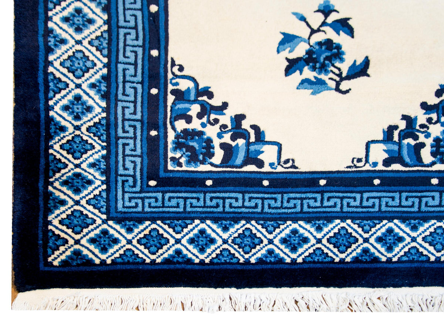 Early 20th Century Chinese Peking Rug For Sale