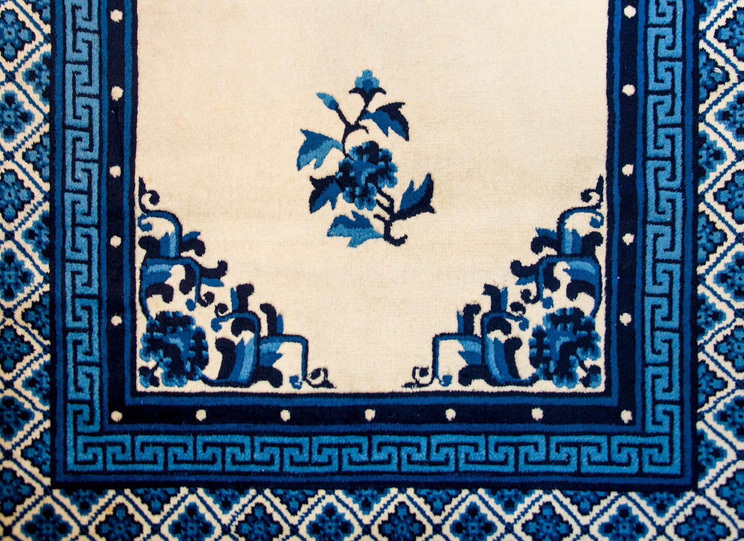 Early 20th Century Chinese Peking Rug For Sale