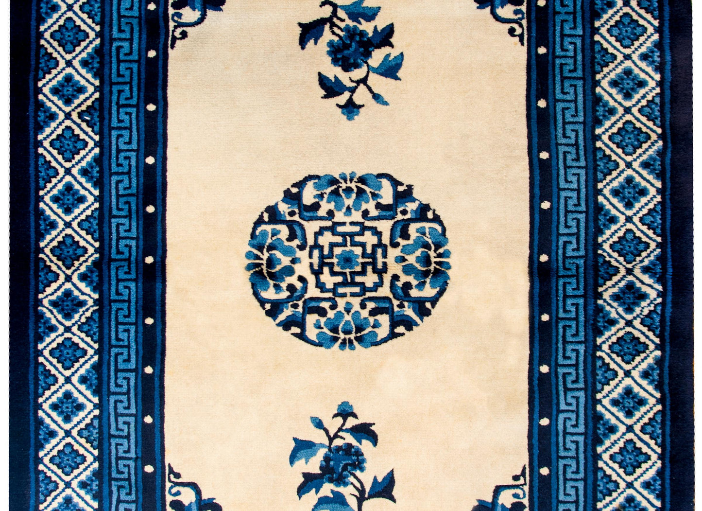 Early 20th Century Chinese Peking Rug For Sale