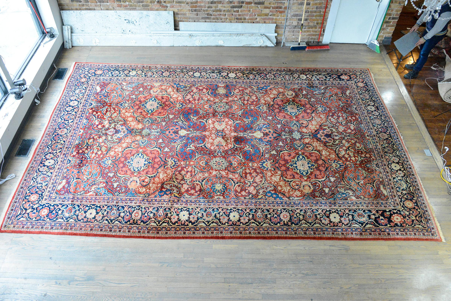 Early 20th Century Sarouk Mahal For Sale