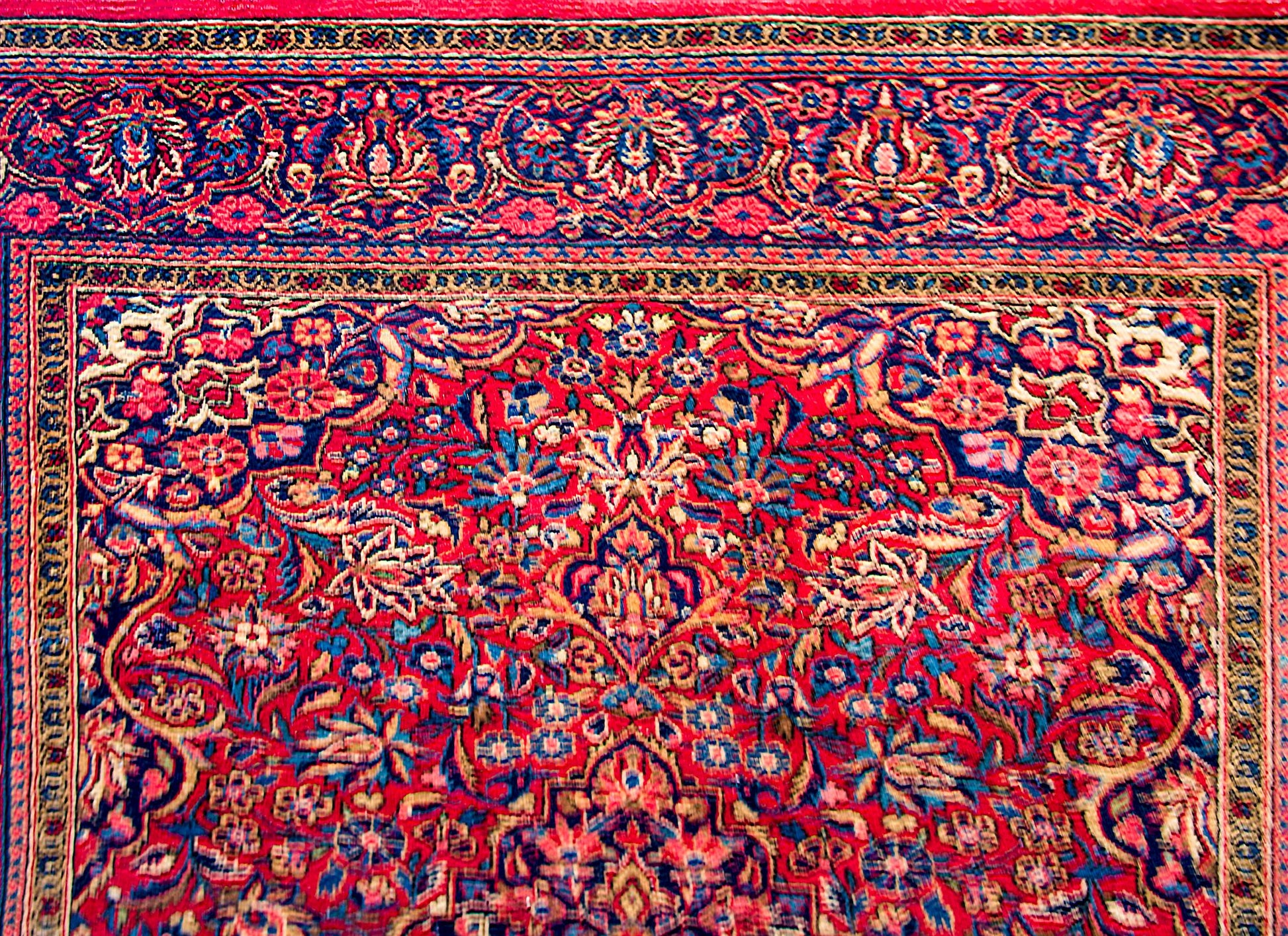 Early 20th Century Kashan Rug For Sale