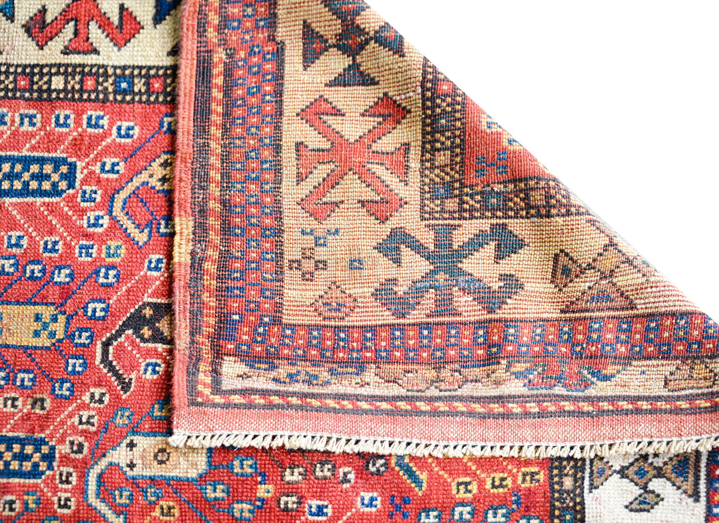 Early 20th Century Ganjeh Rug For Sale