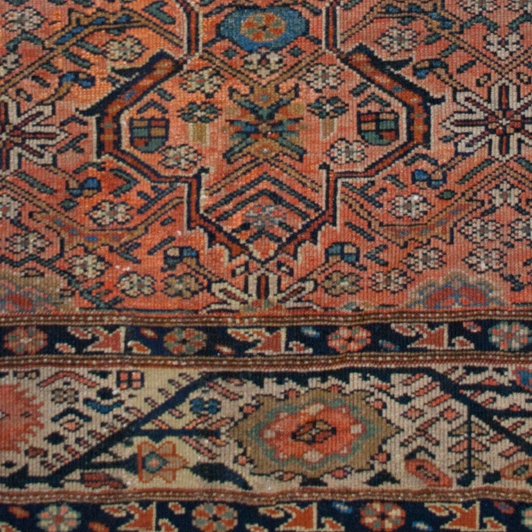 19th Century Malayer Carpet For Sale