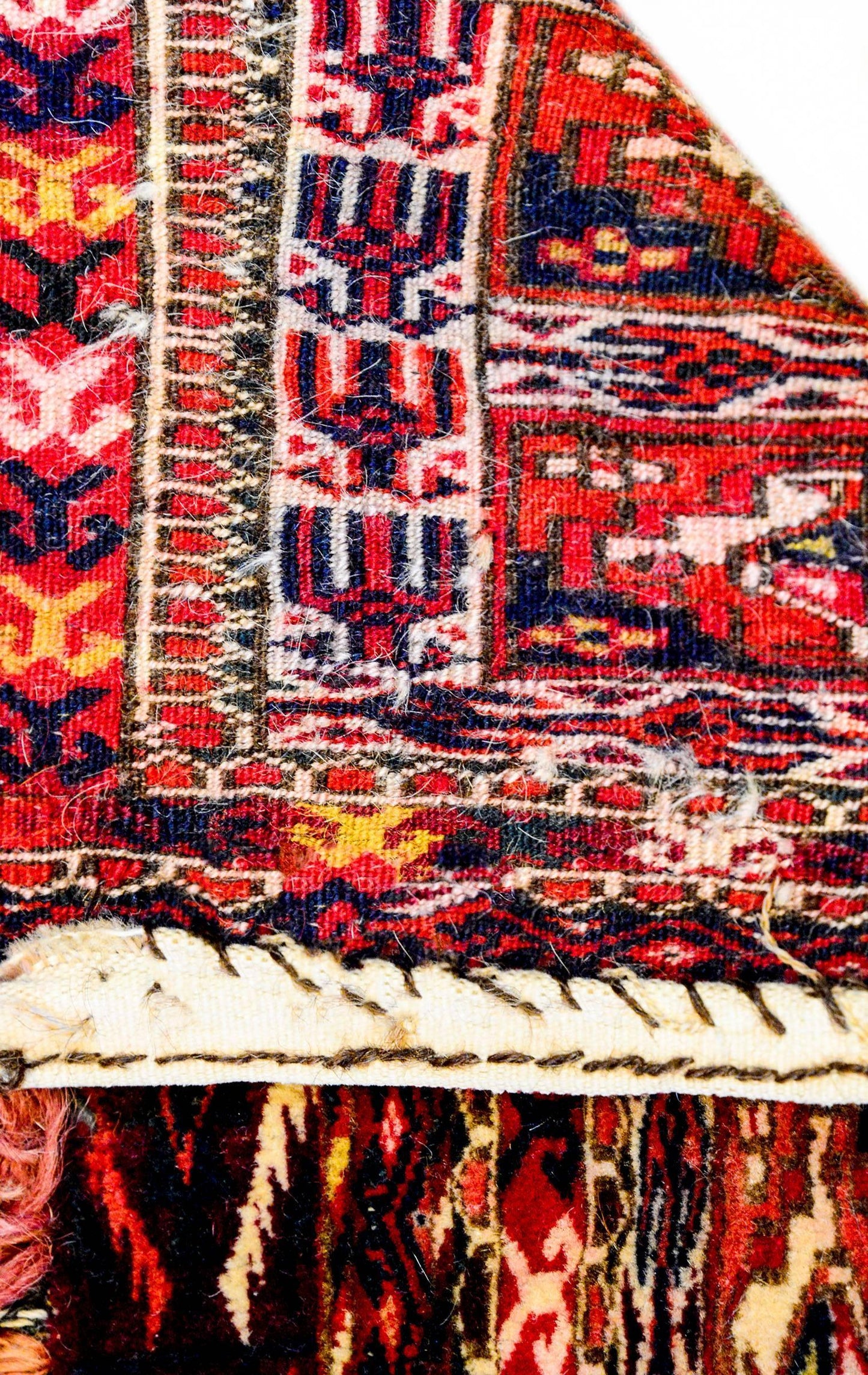 Early 20th Century Turkmen Facerug For Sale